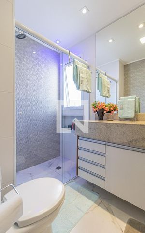 Apartamento à venda com 125m², 3 quartos e 2 vagasBanheiro da suíte 3