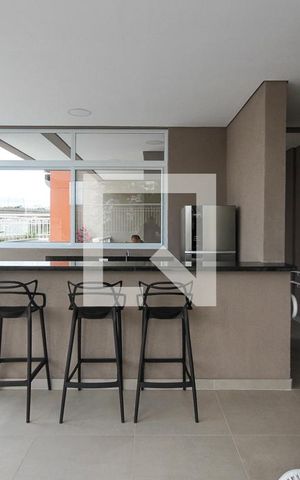 Apartamento para alugar com 31m², 1 quarto e 1 vaga Apartamento para alugar com 31m², 1 quarto e 1 vagaBar da piscina