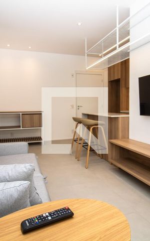 Apartamento à venda com 65m², 2 quartos e 1 vaga Apartamento à venda com 65m², 2 quartos e 1 vagaSala- estar com sofá e TV
