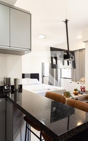 Studio para alugar com 32m², 1 quarto e 1 vaga Studio para alugar com 32m², 1 quarto e 1 vagaStudio