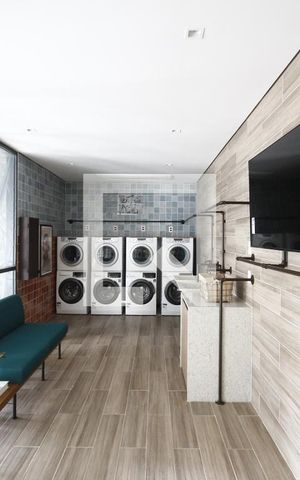 Studio para alugar com 28m², 1 quarto e sem vagaLavanderia