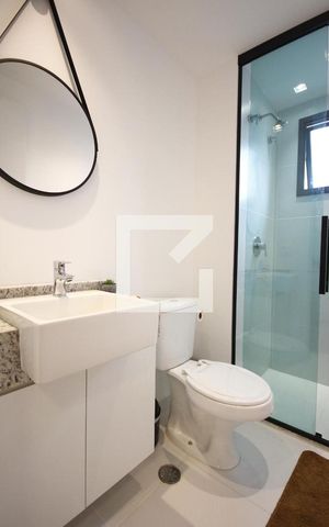 Studio para alugar com 28m², 1 quarto e sem vagaBanheiro