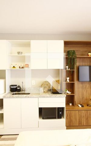Studio para alugar com 28m², 1 quarto e sem vagaCozinha
