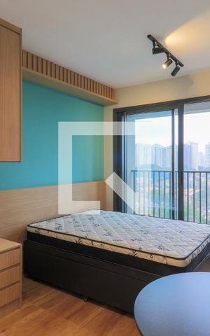 Studio à venda com 25m², 1 quarto e sem vaga Studio à venda com 25m², 1 quarto e sem vagaSala/Quarto