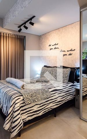 Studio para alugar com 54m², 1 quarto e 1 vaga Studio para alugar com 54m², 1 quarto e 1 vagaQuarto