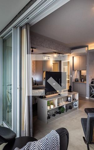 Studio para alugar com 54m², 1 quarto e 1 vaga Studio para alugar com 54m², 1 quarto e 1 vagaVaranda