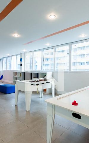Studio para alugar com 54m², 1 quarto e 1 vaga Studio para alugar com 54m², 1 quarto e 1 vagaSalão de jogos