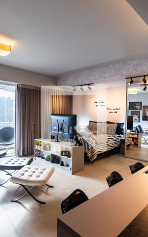 Studio para alugar com 54m², 1 quarto e 1 vaga Studio para alugar com 54m², 1 quarto e 1 vagaSala