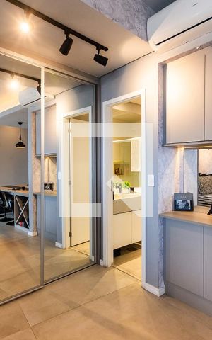 Studio para alugar com 54m², 1 quarto e 1 vaga Studio para alugar com 54m², 1 quarto e 1 vagaQuarto