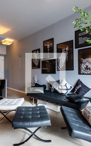Studio para alugar com 54m², 1 quarto e 1 vaga Studio para alugar com 54m², 1 quarto e 1 vagaSala