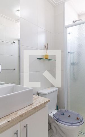 Apartamento para alugar com 50m², 2 quartos e 1 vagaBanheiro Social