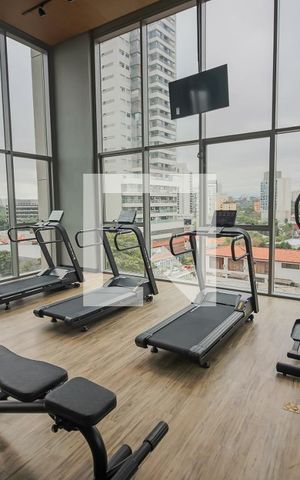 Apartamento para alugar com 26m², 1 quarto e sem vaga Apartamento para alugar com 26m², 1 quarto e sem vagaÁrea comum - Academia