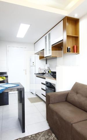 Studio à venda com 30m², 1 quarto e sem vagaSala