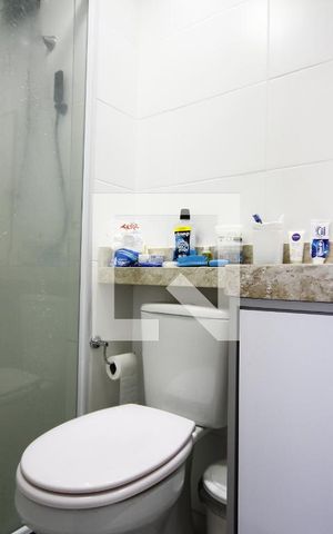 Studio à venda com 30m², 1 quarto e sem vagaBanheiro da Suíte