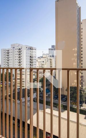 Studio para alugar com 26m², 1 quarto e sem vaga Studio para alugar com 26m², 1 quarto e sem vagaVista da Sacada