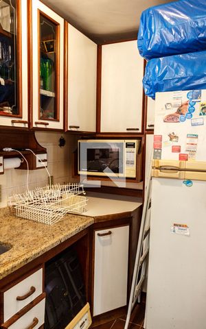 Apartamento para alugar com 39m², 1 quarto e sem vaga Apartamento para alugar com 39m², 1 quarto e sem vagaDetalhe da cozinha