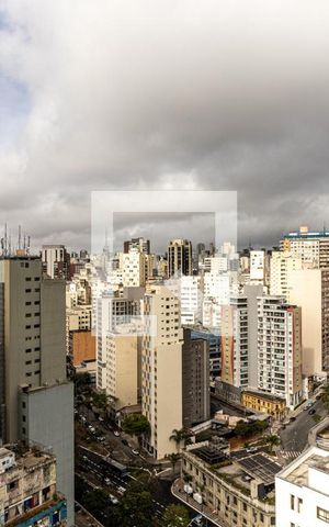 Apartamento à venda com 42m², 1 quarto e sem vagaVista da Sala