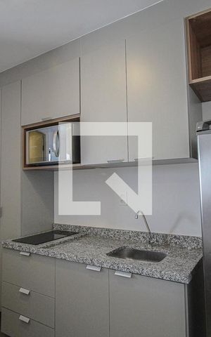 Studio para alugar com 29m², 1 quarto e 1 vaga Studio para alugar com 29m², 1 quarto e 1 vagaCozinha