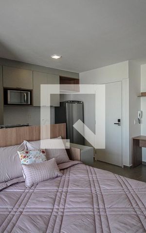 Studio para alugar com 29m², 1 quarto e 1 vaga Studio para alugar com 29m², 1 quarto e 1 vagaSala/Quarto