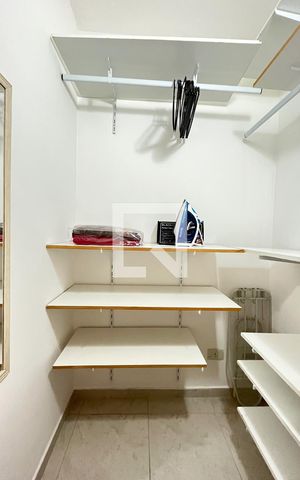 Studio para alugar com 24m², 1 quarto e sem vagaCloset 