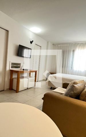 Studio para alugar com 24m², 1 quarto e sem vagaSala/quarto/Cozinha 