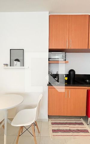 Studio para alugar com 24m², 1 quarto e sem vagaCozinha 