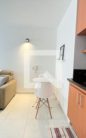 Studio para alugar com 24m², 1 quarto e sem vagaCozinha 
