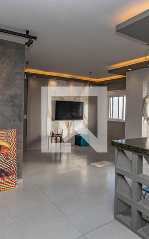 Apartamento para alugar com 50m², 1 quarto e 1 vaga Apartamento para alugar com 50m², 1 quarto e 1 vagaSala
