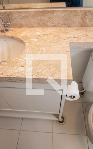 Apartamento para alugar com 55m², 2 quartos e 1 vaga Apartamento para alugar com 55m², 2 quartos e 1 vagaBanheiro