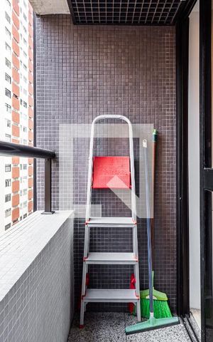 Apartamento para alugar com 30m², 1 quarto e 1 vagaVaranda