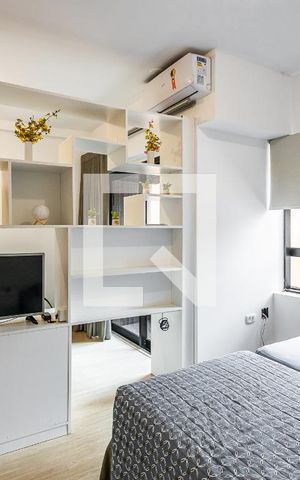 Apartamento para alugar com 30m², 1 quarto e 1 vagaQuarto