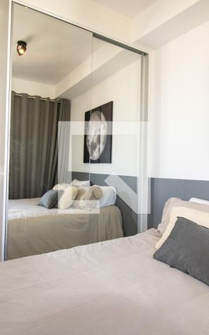 Studio à venda com 27m², 1 quarto e sem vaga Studio à venda com 27m², 1 quarto e sem vagaQuarto