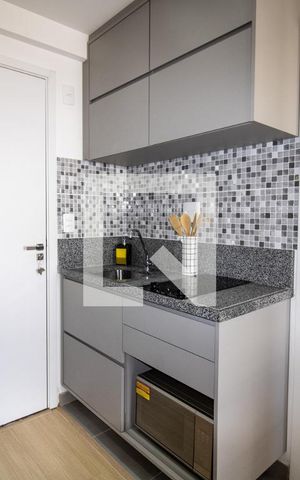 Studio à venda com 27m², 1 quarto e sem vaga Studio à venda com 27m², 1 quarto e sem vagaCozinha