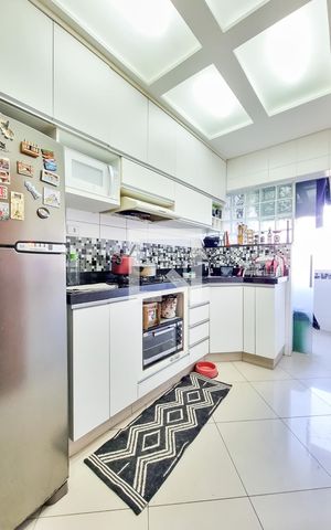 Apartamento para alugar com 67m², 2 quartos e 1 vagaCozinha e Área de Serviço