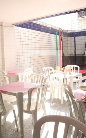 Apartamento à venda com 95m², 3 quartos e 1 vagaÁrea comum - Salão de festas