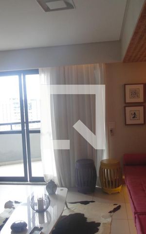 Apartamento para alugar com 50m², 1 quarto e 2 vagasSala