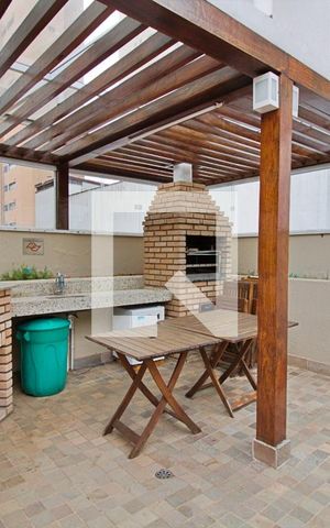 Apartamento à venda com 61m², 1 quarto e 1 vaga Apartamento à venda com 61m², 1 quarto e 1 vagaÁrea comum - Churrasqueira