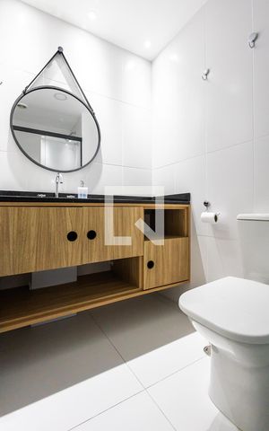 Apartamento para alugar com 28m², 1 quarto e 1 vagaBanheiro