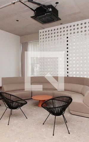 Studio para alugar com 32m², 1 quarto e sem vaga Studio para alugar com 32m², 1 quarto e sem vagaÁrea comum