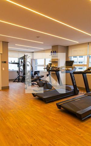 Studio para alugar com 26m², 1 quarto e sem vaga Studio para alugar com 26m², 1 quarto e sem vagaÁrea comum - Academia