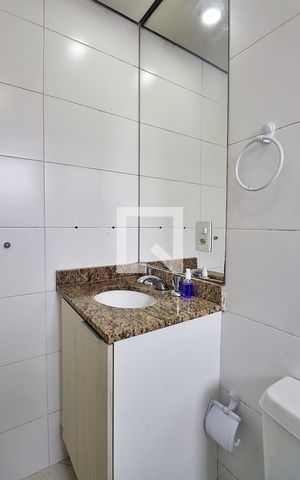 Apartamento à venda com 60m², 2 quartos e 1 vagaBanheiro do Quarto 1 - Suíte