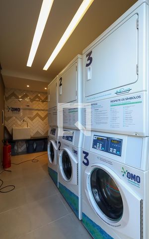 Apartamento à venda com 35m², 1 quarto e sem vaga Apartamento à venda com 35m², 1 quarto e sem vagaÁrea comum - Lavanderia