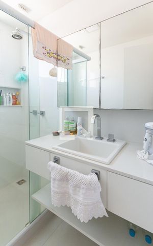 Apartamento à venda com 74m², 2 quartos e 1 vagaBanheiro