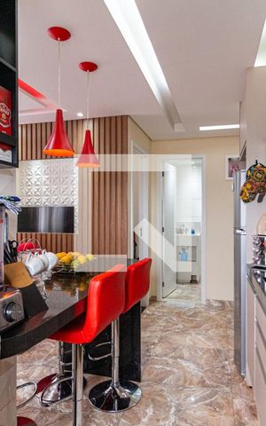 Apartamento à venda com 35m², 2 quartos e 1 vagaCozinha e área de serviço