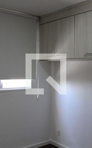 Apartamento à venda com 34m², 2 quartos e sem vagaQuarto detalhe persiana