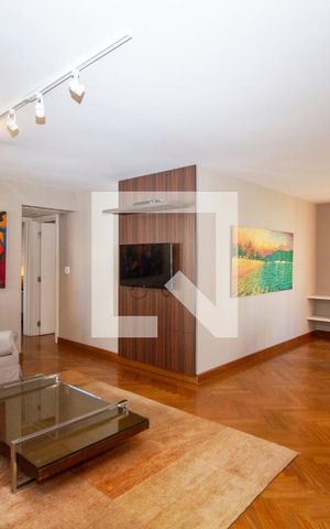Apartamento para alugar com 117m², 2 quartos e 2 vagasSala