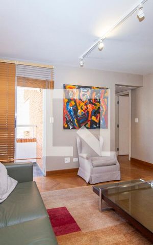 Apartamento para alugar com 117m², 2 quartos e 2 vagasSala