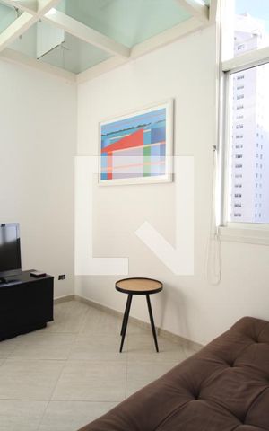 Apartamento para alugar com 60m², 1 quarto e 2 vagasSala