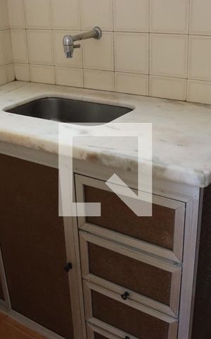 Studio à venda com 30m², 1 quarto e 1 vagaDetalhe da cozinha
