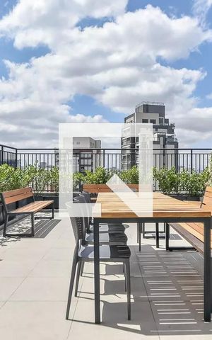 Studio à venda com 25m², 1 quarto e sem vagaÁrea comum